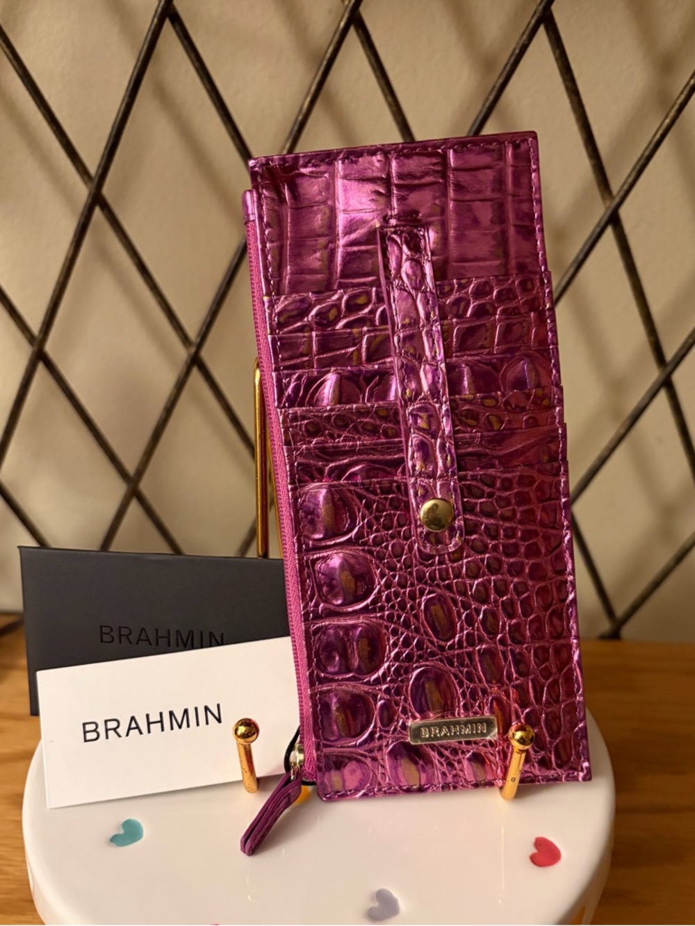 Brahmin Credit Card Wallet NWT